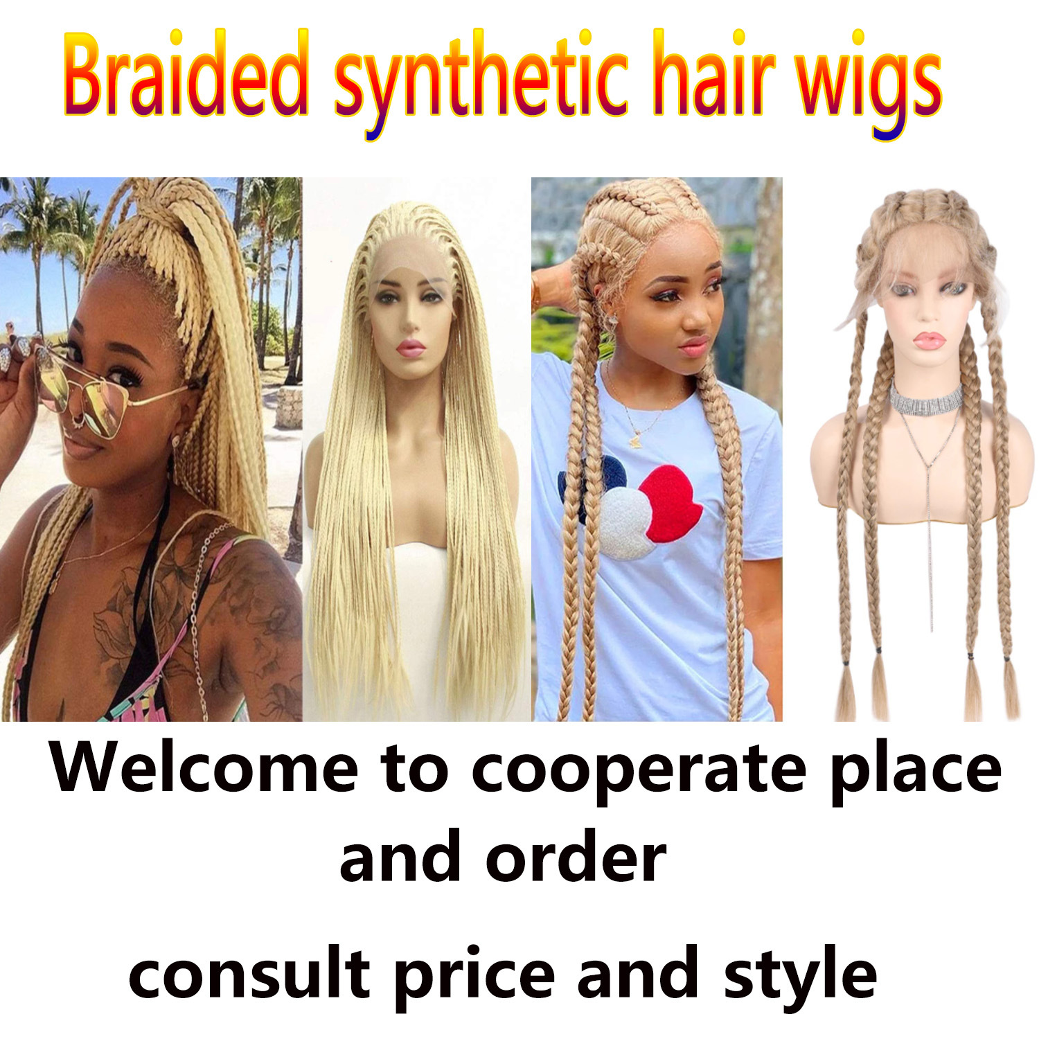 Wholesale and customization of long straight wigs for European and American women from the original manufacturer pic 1
