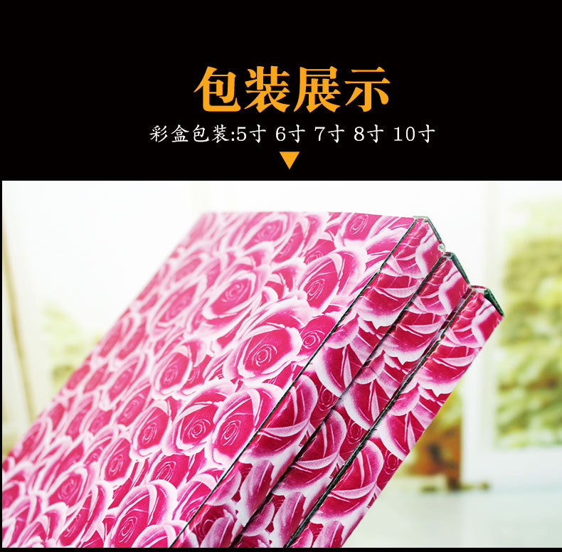 水晶玻璃透明相框摆台6寸7寸8 a4创意10简约照片框架画框像框批发详情23