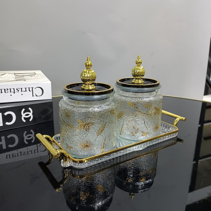 High-quality appearance level glass sealed jars for export, European-style glass with LIDS pic 2