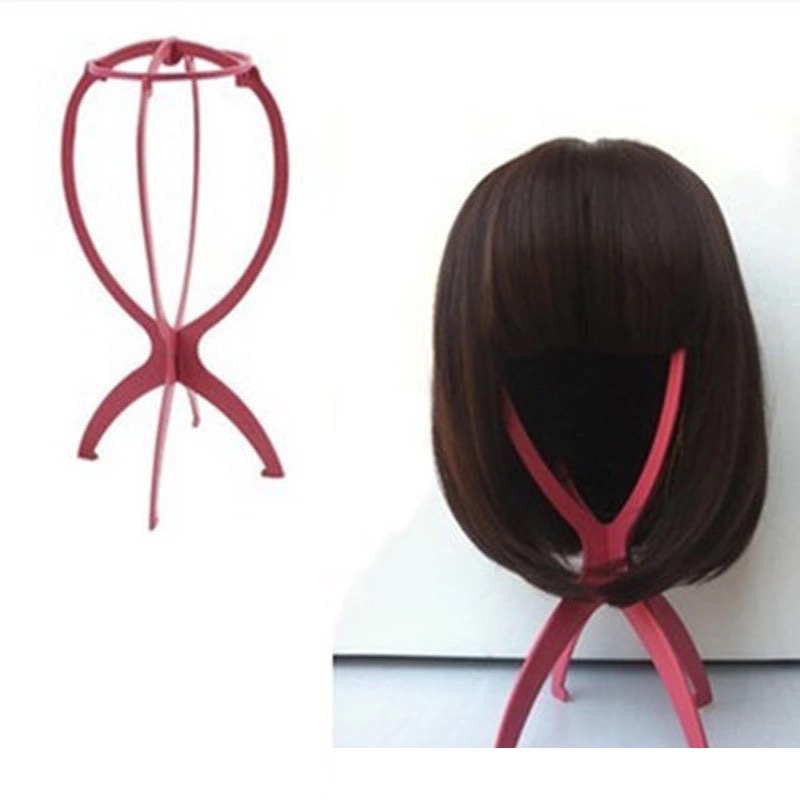 Factory direct supply of wig storage plastic frame Wigstand wig care wearing support frame pic 1