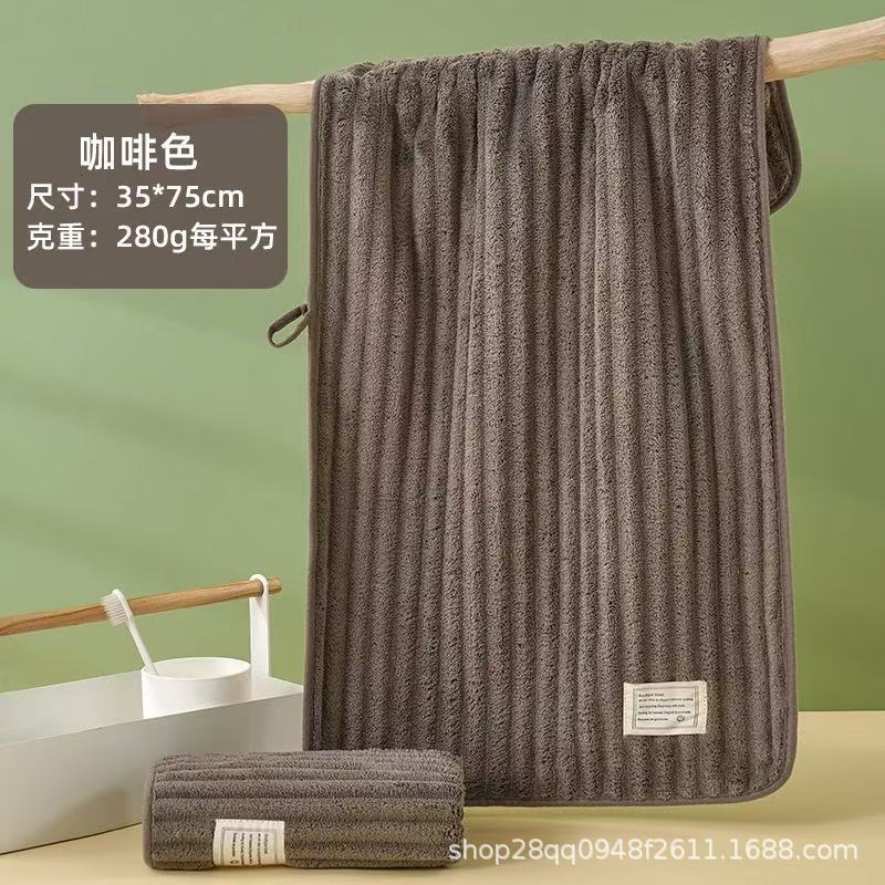 家用珊瑚毛巾洗脸吸水柔软加厚不掉毛速干男女情侣面巾洗澡抗菌详情7