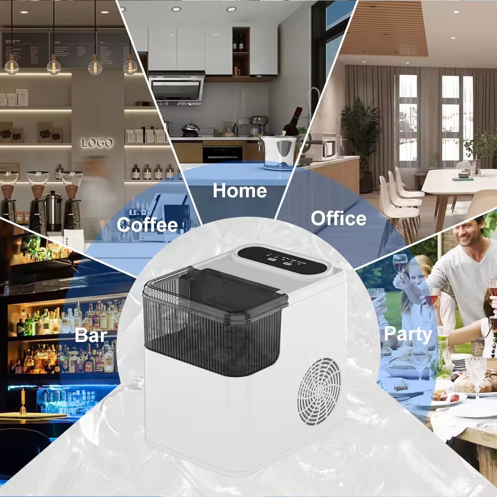 This is a small, fully automatic household ice cleaning machine for low-power dormitory ice blocks made by a global foreign trade source factory pic 17