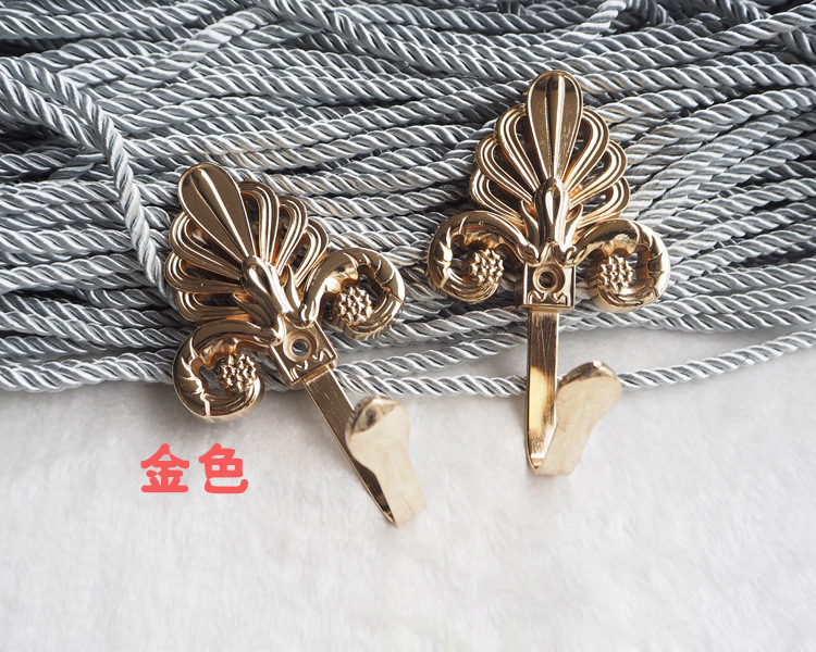 墙钩窗帘钩绑带挂球窗饰辅料配件