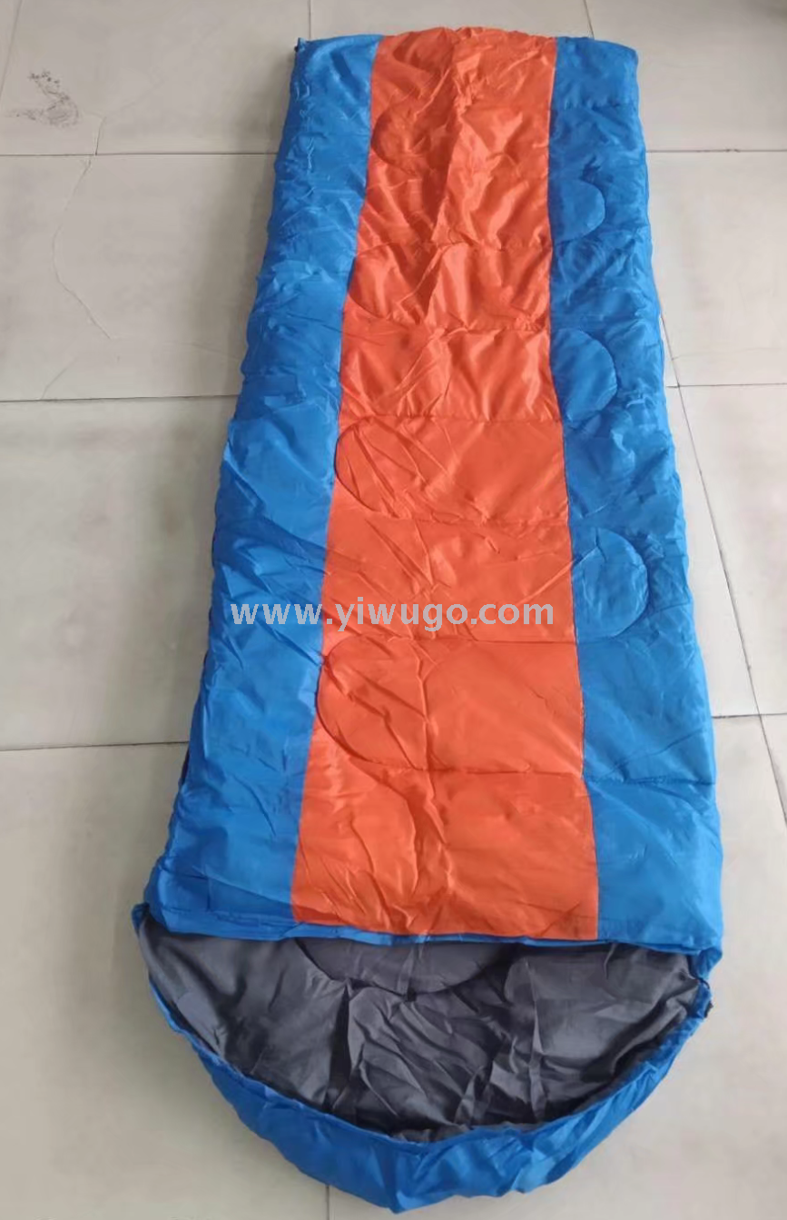 1.3公斤秋季拼色成人户外便携睡袋野营用品露营睡袋详情11