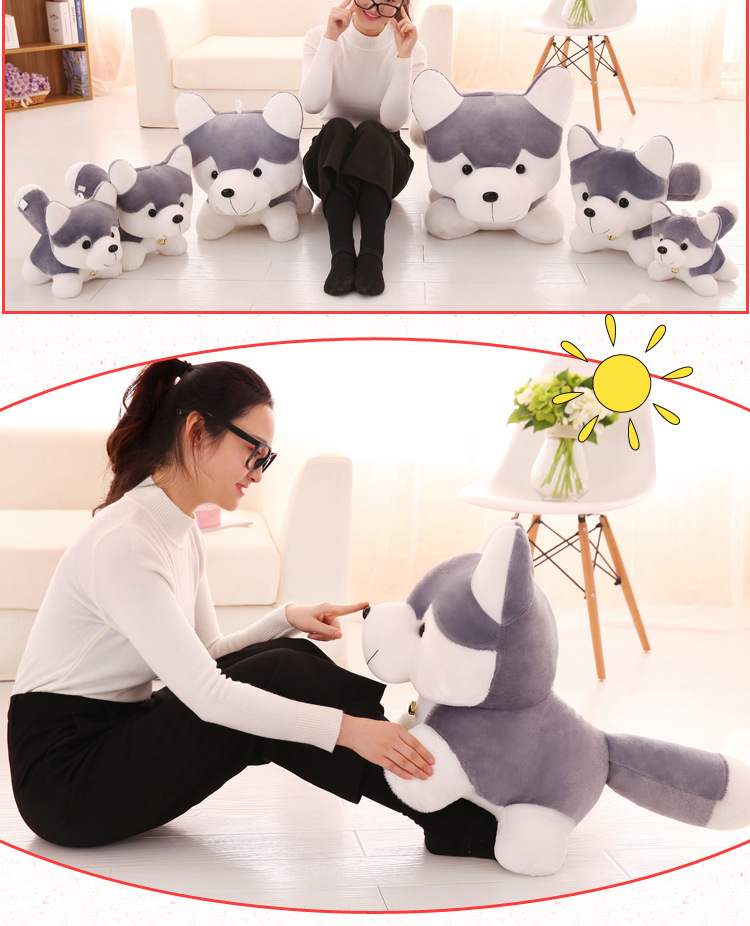 Husky plush toys, cute dolls, creative dolls, decorative items, doll manufacturers wholesale pic 20