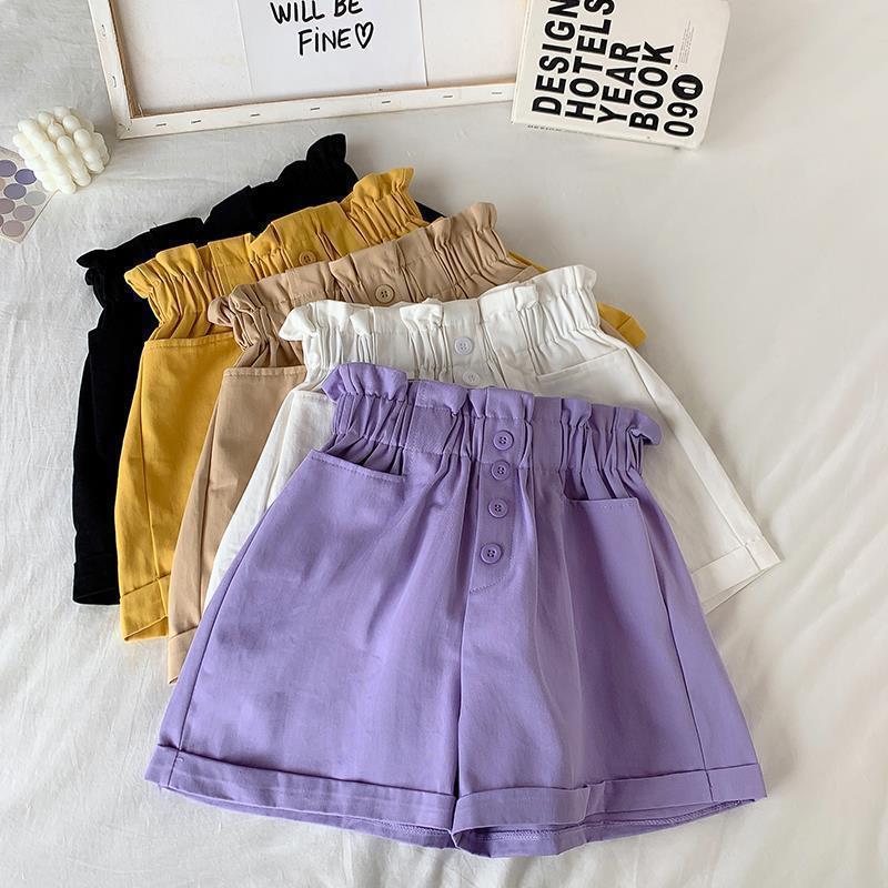 Cool girl summer fresh Korean-style sports shorts, wide-leg thin style, 100% bestseller, trendy, quick-drying, versatile and casual pic 29