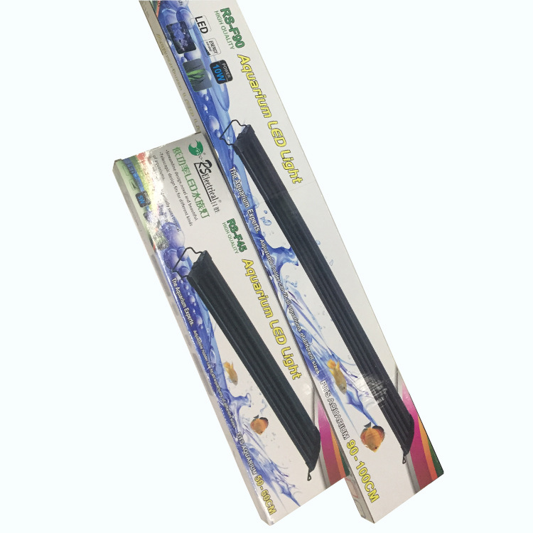 Baojie Aquarium LED Fish Tank Light, Risheng Ultra-thin retractable low-power RS-F white and blue light manufacturer wholesale pic 23