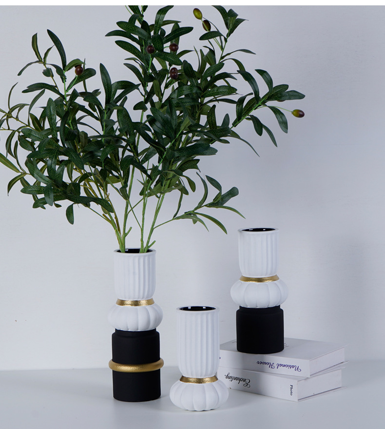 chinagoods Creative Nordic handicrafts, ceramic ornaments, wholesale hotel and home decorations, soft furnishings, vases and flower vases, light luxury pic 12