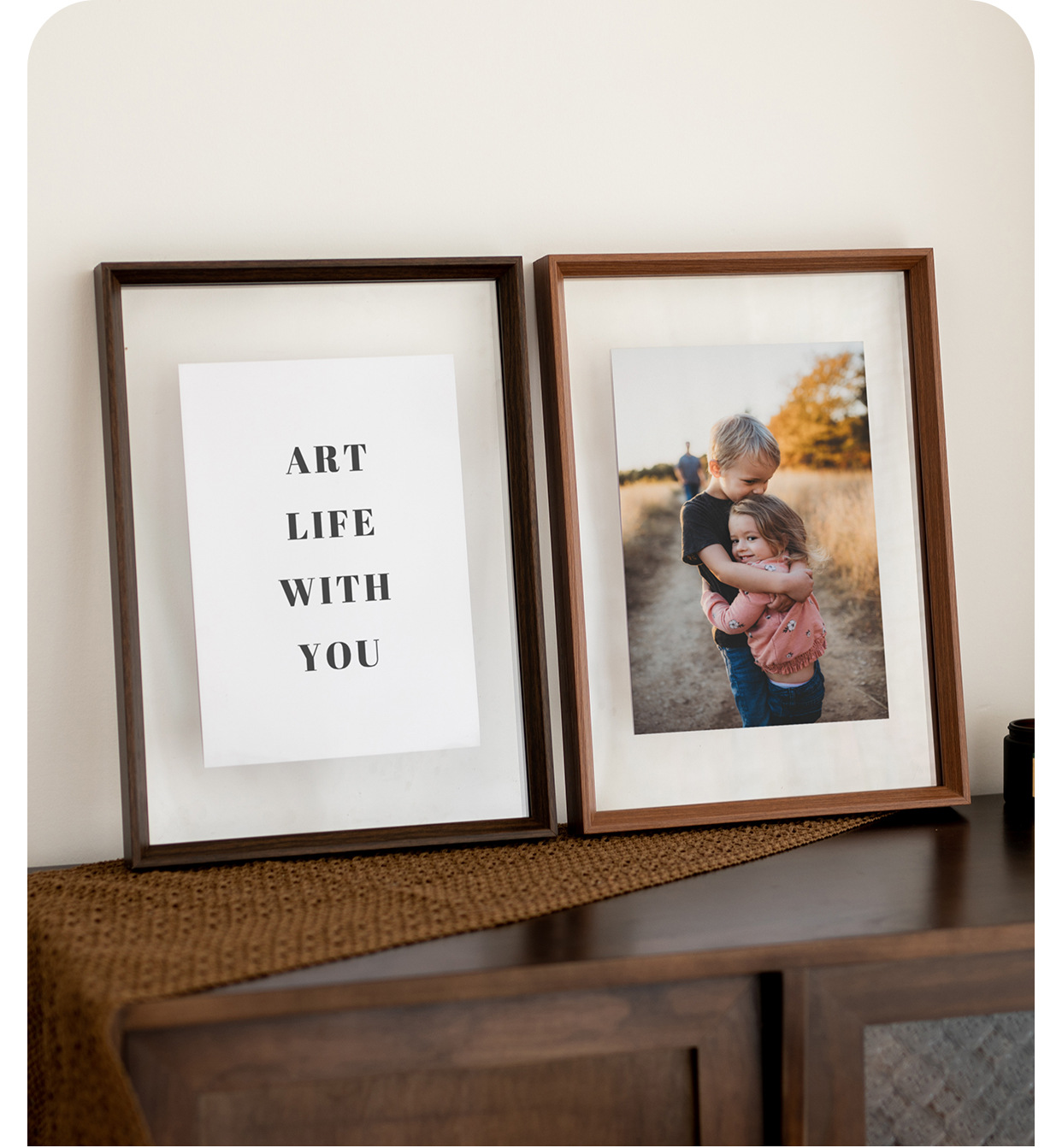 简约现代双面玻璃透明亚克力相框摆台A4a3植物标本明信片展示框详情10