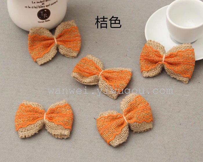 Packaging materials: Lace edges, linen strips, bows, wedding accessories pic 14
