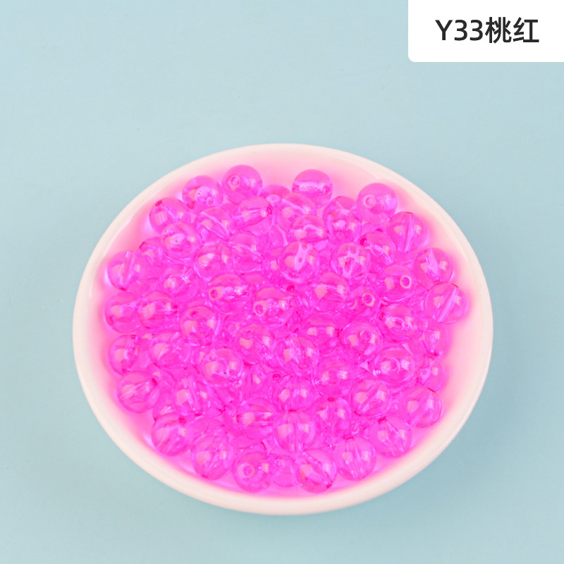 Jelly, acrylic, transparent rice beads, glass beads, colorful string beads, DIY handcrafted materials, nail art accessories, resin parts pic 1