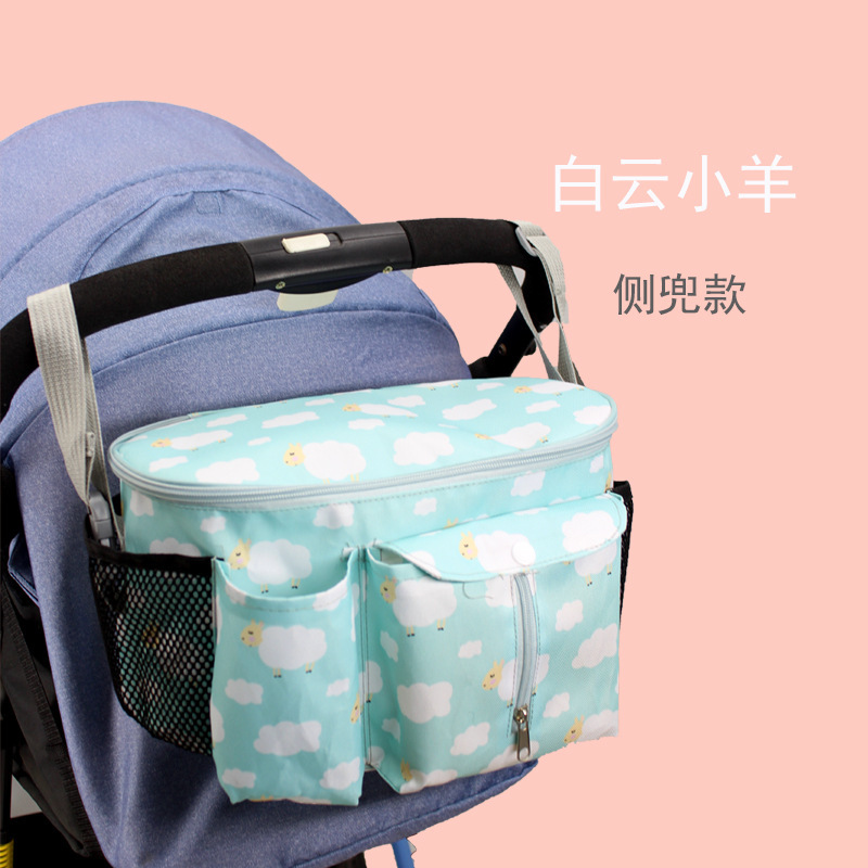 Multi-functional storage mommy bag, stroller outing storage bag pic 4