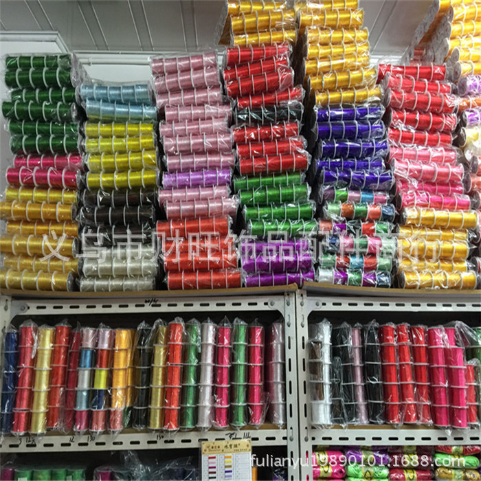 扁形水晶线佛珠弹力线松紧线diy手工编织手链串珠线绳子详情31