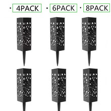 义乌市孙良电器厂太阳能百合花仿真绢布4头户外 花灯 现货详情9