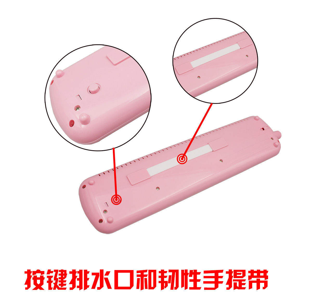 Factory wholesale IRIN 32-key harmonica for students, children and beginners to play in class, equipped with mouthpieces and pipes pic 8