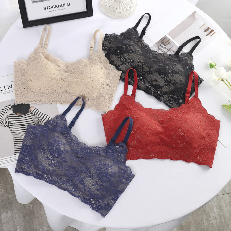 尚品安心一代无痕无钢圈冰丝聚拢大码跑步背心瑜伽运动内衣女文胸详情5