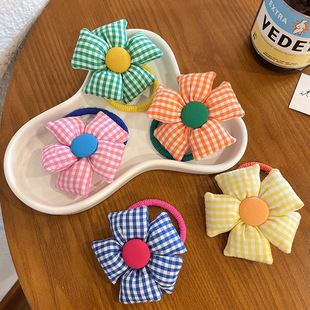 韩国女童糖果色毛巾圈儿童发饰批发可爱发绳发圈女小号橡皮筋头绳详情19