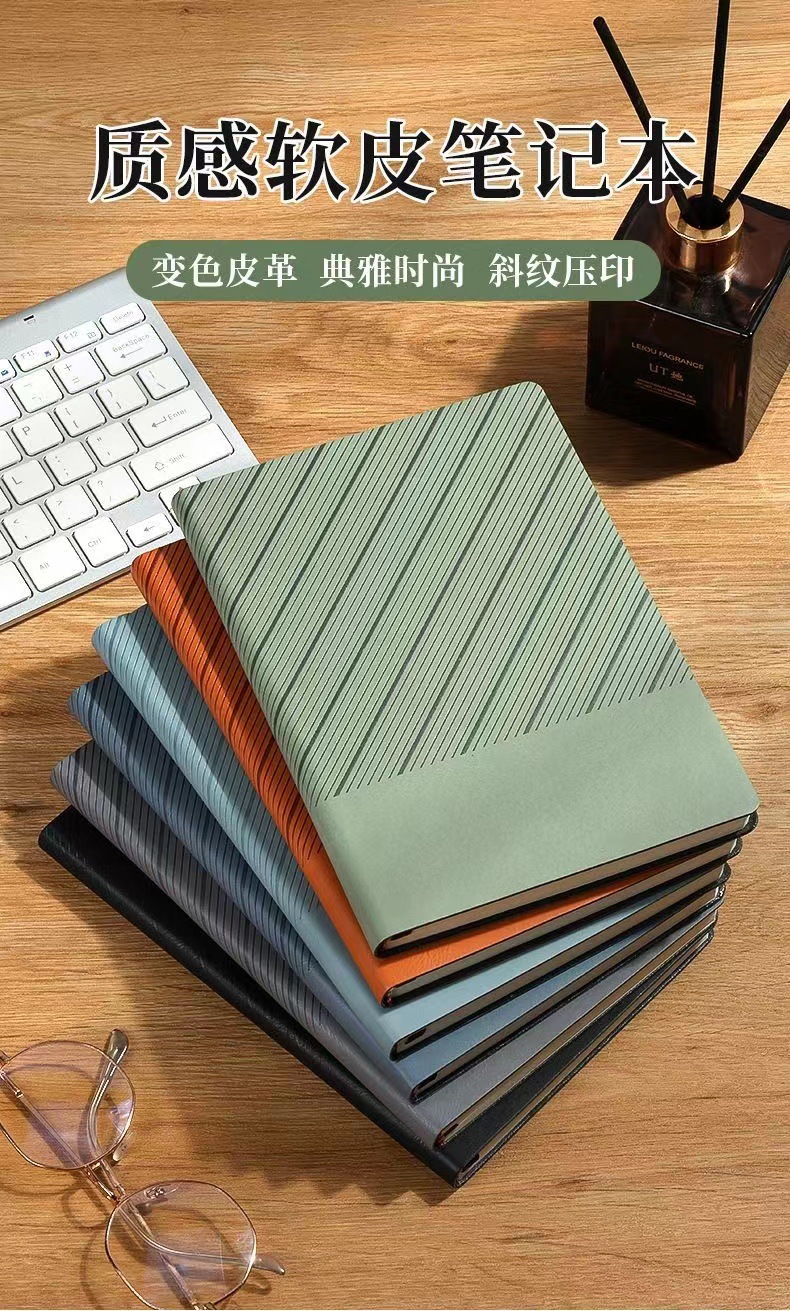 Customized a5 notebook gift box set, high appearance level, business office meeting notebook as a souvenir, can be printed with Llogo pic 4