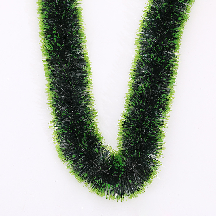 9 cm and 2 meters long dark green encrypted color strips, Christmas wool strips, decorative ribbons, rubia, wedding and festival decoration manufacturer pic 3