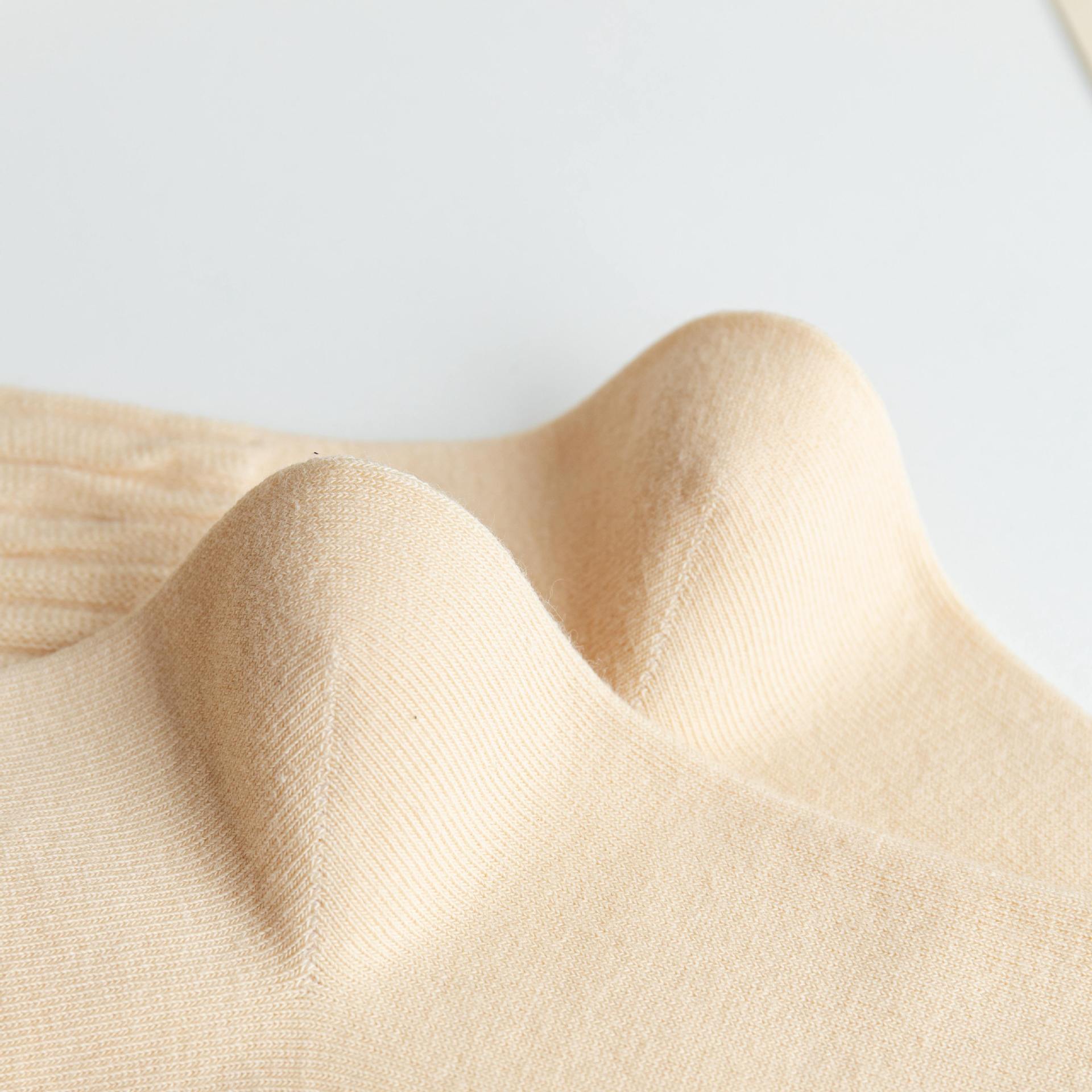 New thickened embroidered cotton socks for autumn and winter, retro ins style, trendy solid color socks, sweat-absorbing, warm, simple mid-calf socks for women pic 9