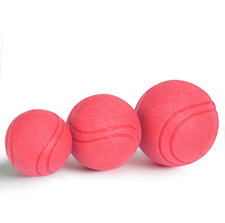 Pet toys, dog biting balls, solid rubber elastic balls, pet toys, elastic balls with ropes, training biting balls pic 5
