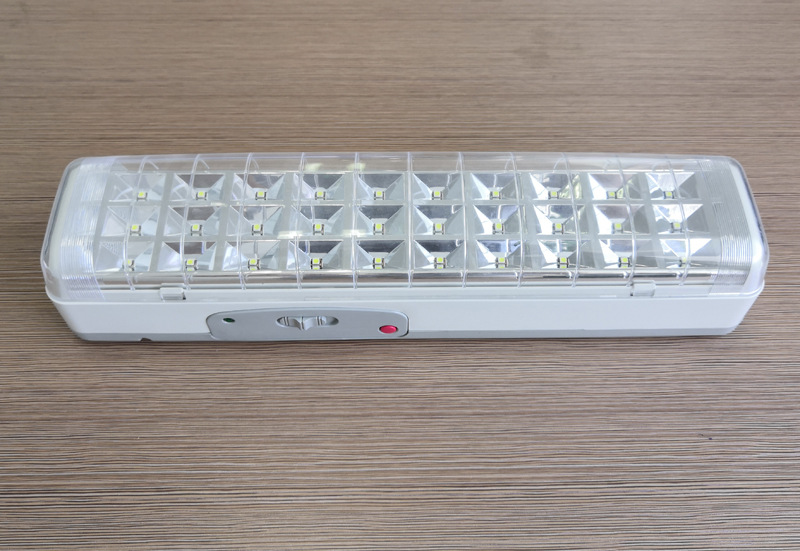 LED emergency lights, fire emergency lights, rechargeable LED lights, 30 leds, South America, Central and Eastern Europe pic 1