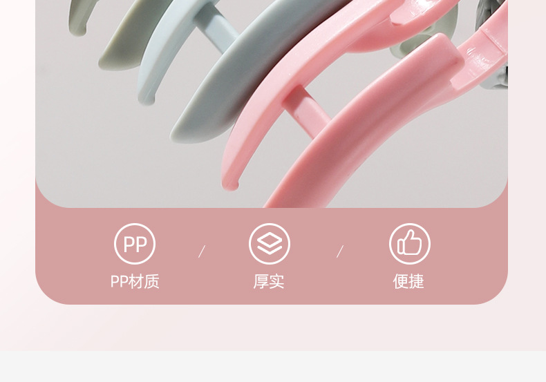 Travel folding clothes hangers, multi-purpose small and compact drying clothes hangers for business trips, hotels, Tours and outings, and convenient for carrying sock clips pic 22