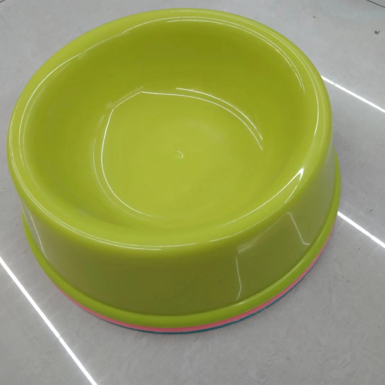 Pet feeding bowl, large-capacity anti-tipping pet feeding basin, candy-colored, durable dog feeding round bowl, pet food utensils pic 3