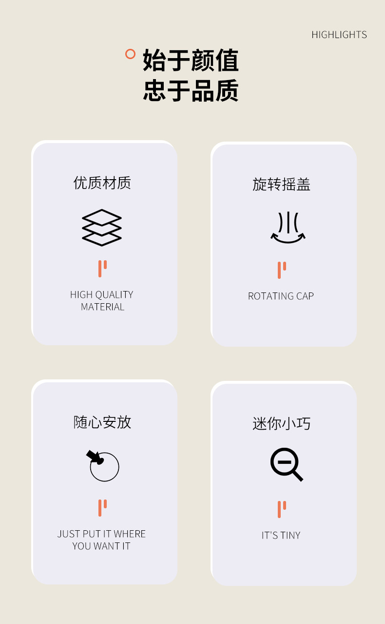 Desktop trash cans, essential small wastebaskets for dormitories, offices and households, hidden flip-top fruit shell storage boxes wholesale pic 3