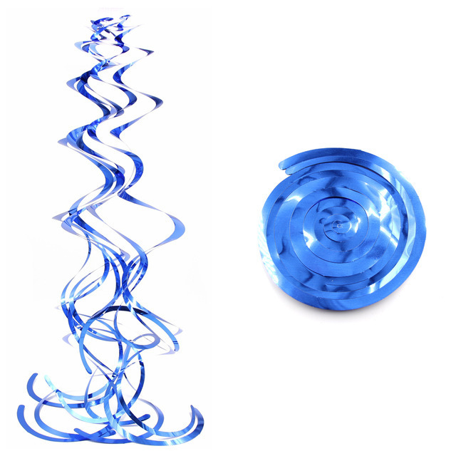 生日礼派装饰用品螺旋挂饰PVC吊饰漩涡拉花节日婚对现场布置挂件详情13