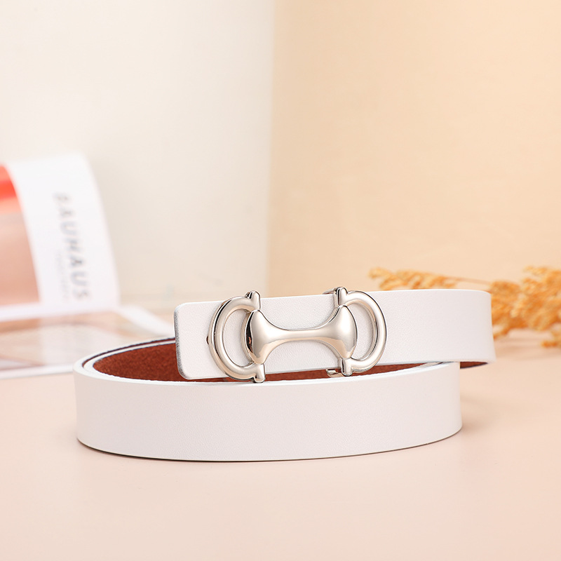 腰带女仿古真皮平滑扣复古时尚腰带女百搭装饰牛仔裤高级皮带女士详情14