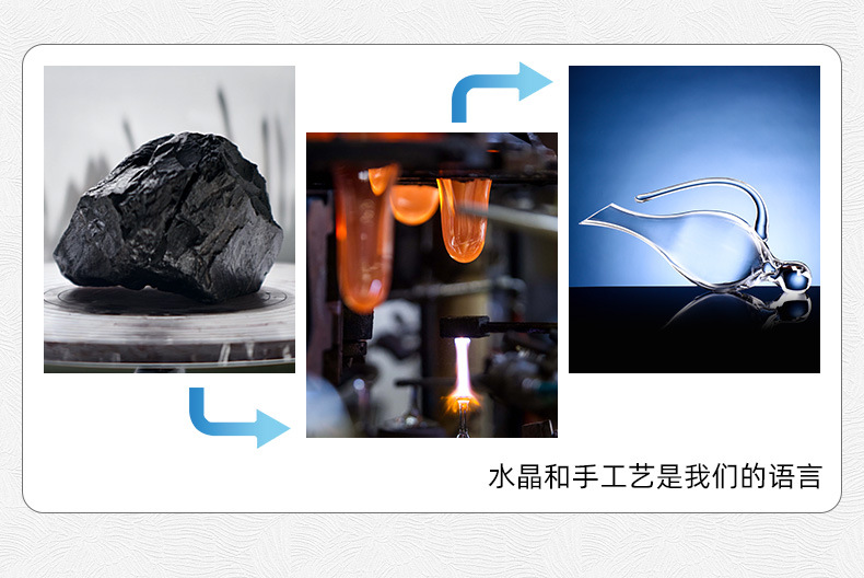 personality Swan type beveled mouthdecanter Czech imported special-shaped decanter swan type wine divider bevel mouth pic 7