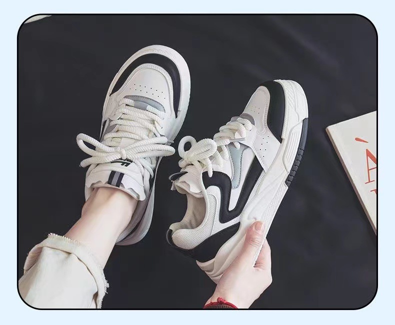 秋冬新款厚底休闲鞋学院风潮流时尚运动板鞋学生百搭潮流板鞋女款详情25