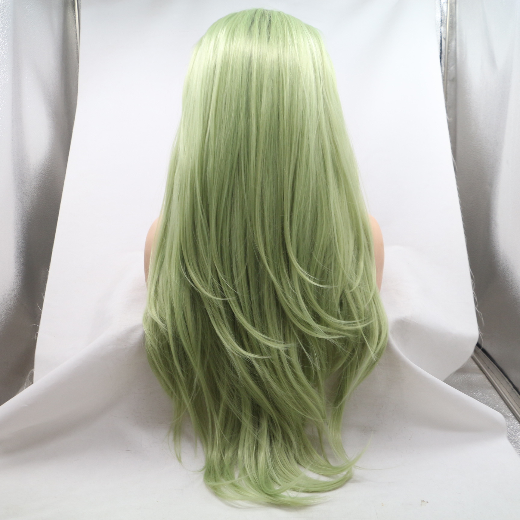 NEW LOOK 2021 New Front Lace Synthetic Fiber Wig - European and American Special Sale Fashion Trend pic 3