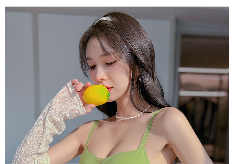 舒适无痕内衣女聚拢小胸无钢圈上托软支撑收副乳女士薄款运动文胸详情33