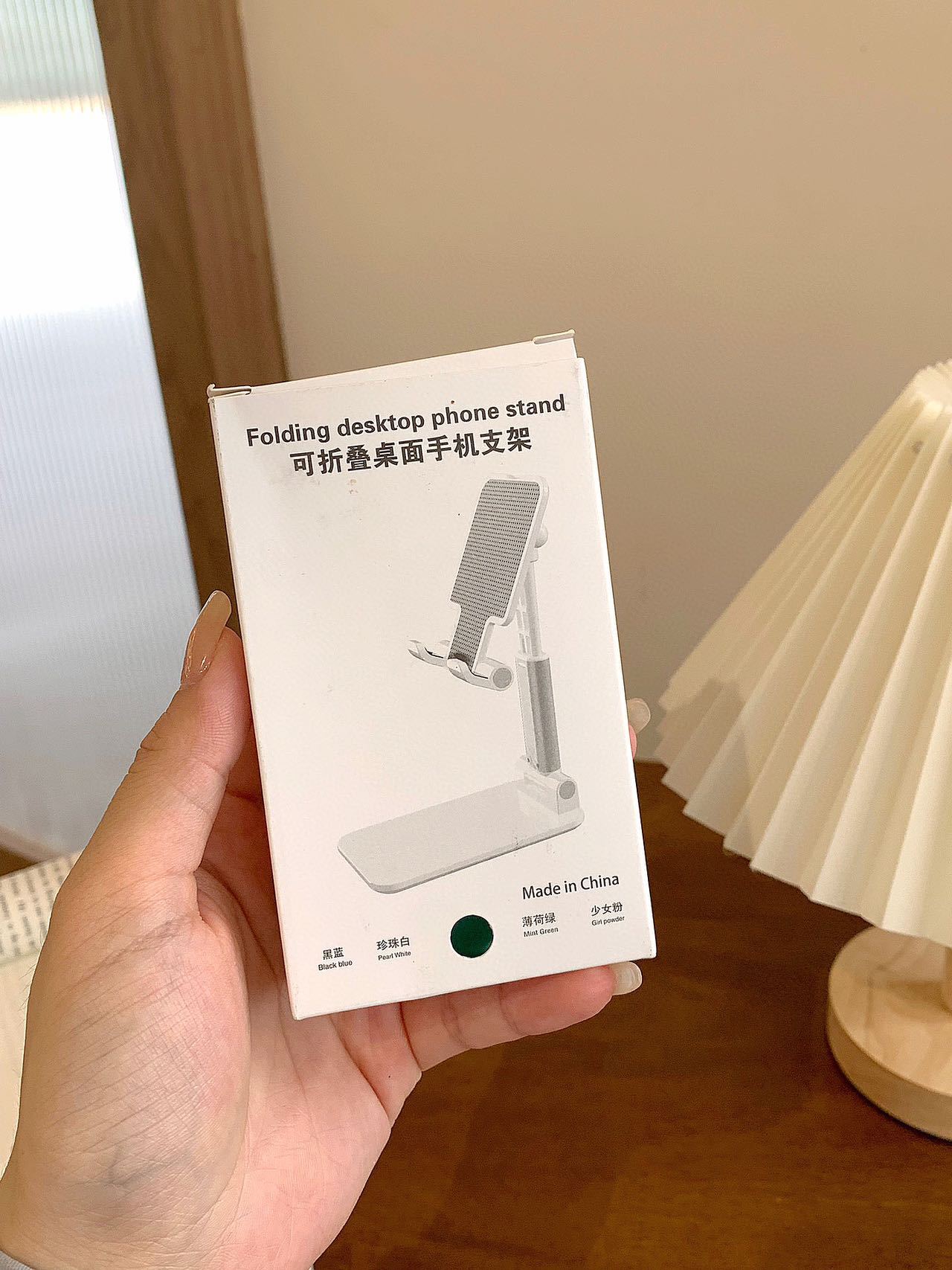 热销桌面手机支架懒人折叠智能手机平板电脑支架便携拍照视频直播详情20