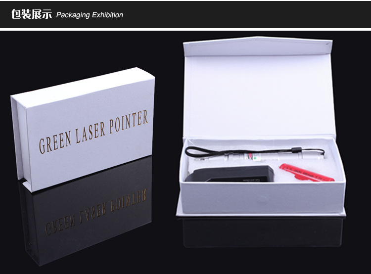 018满天星绿光激光手电 售楼笔指星沙盘指示笔灯 套装三色可选详情8
