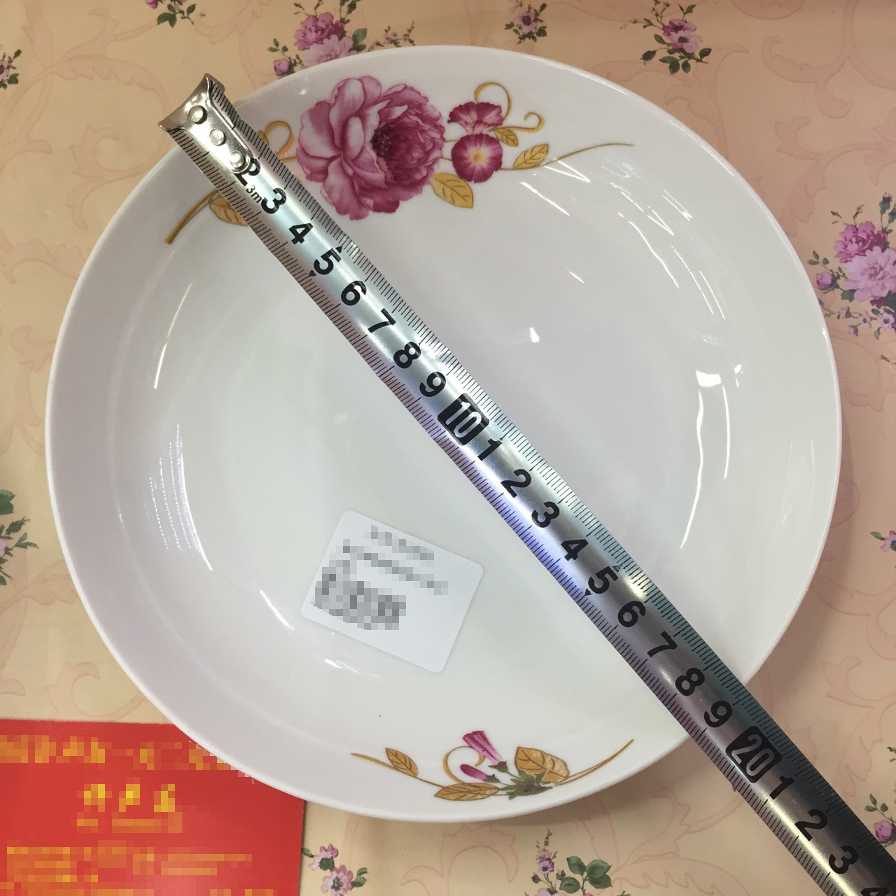There are many styles of 7-inch round ceramic plates in Chinese style. Yiwu Xu Shengyou wholesale for 2 yuan, factory direct sales for 300 yuan pic 6