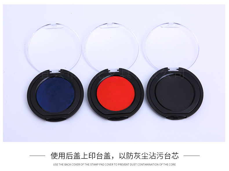 Suministro multicolor huella dactilar mesa de impresión mini prespresor circular lodo de impresión a base de agua secado rápido oficina financiera profesional lodo de impresión al por mayor pic 7