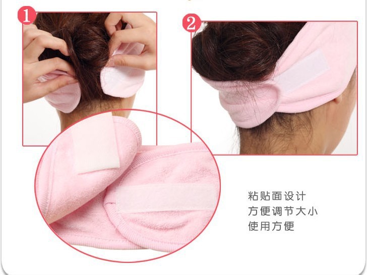 A hair extension, eyelash extension, beauty care special hair tie, face wash, makeup mask, headscarf, sweat-absorbing hair band and accessory pic 3