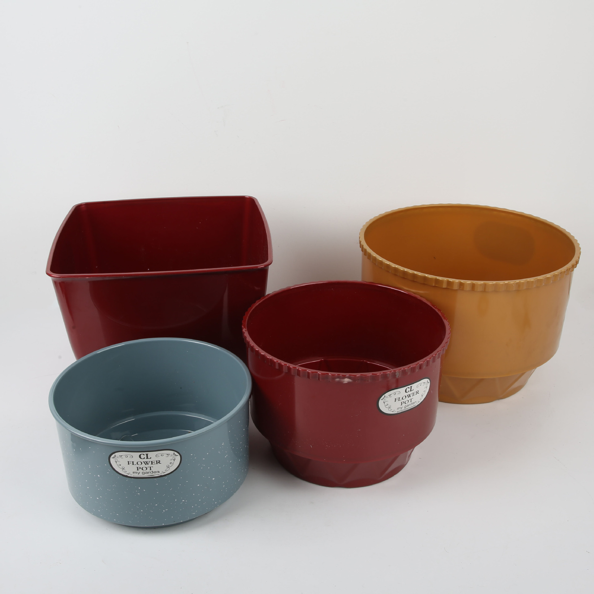 蝴蝶兰花盆欧式简约创意个性阳台绿萝塑料花盆盆栽种植花盆出口内销外贸兰花烤漆刷漆仿瓷仿古详情9