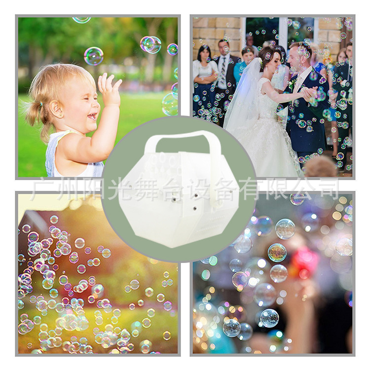 跨境热销低压直流12V透明带灯发光儿童单车泡泡机 节日派对婚庆典礼草坪活动氛围渲染闪光摩天轮 泡泡机详情15