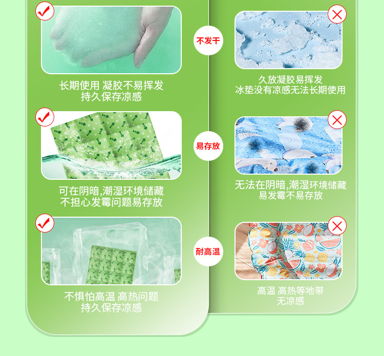 Summer dog bed pet ice pad, pet ice pad cartoon gel cooling pad, dog pad, pet supplies cooling pad pic 10