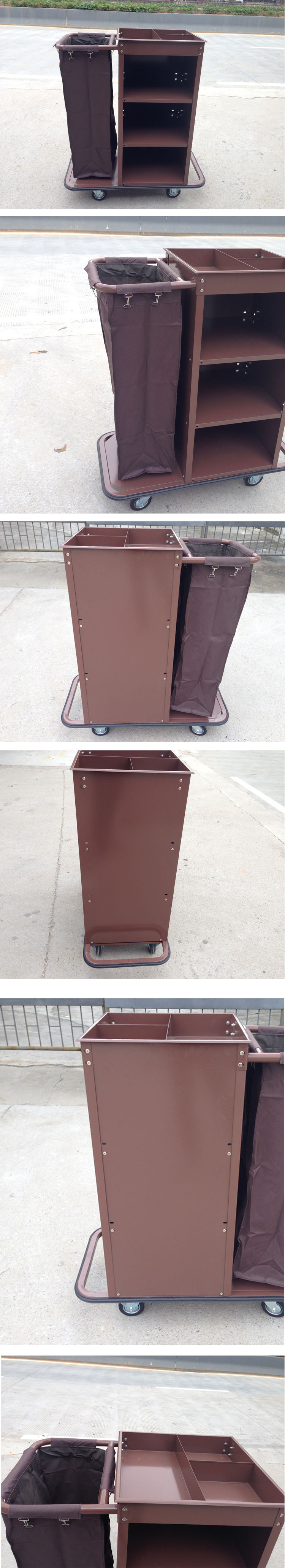 Hotel supplies C-01 bilateral service vehicle Room service vehicle factory direct sales pic 5