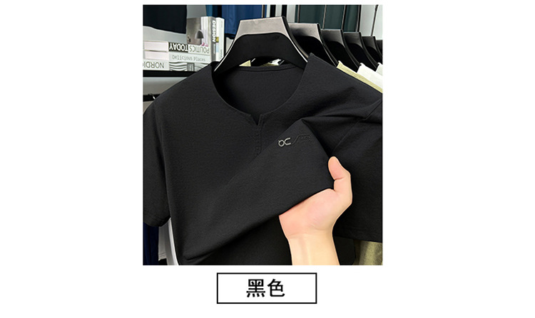 夏季新款短袖男t恤圆领潮牌百搭新品上衣男生衣服男士短袖体恤详情17