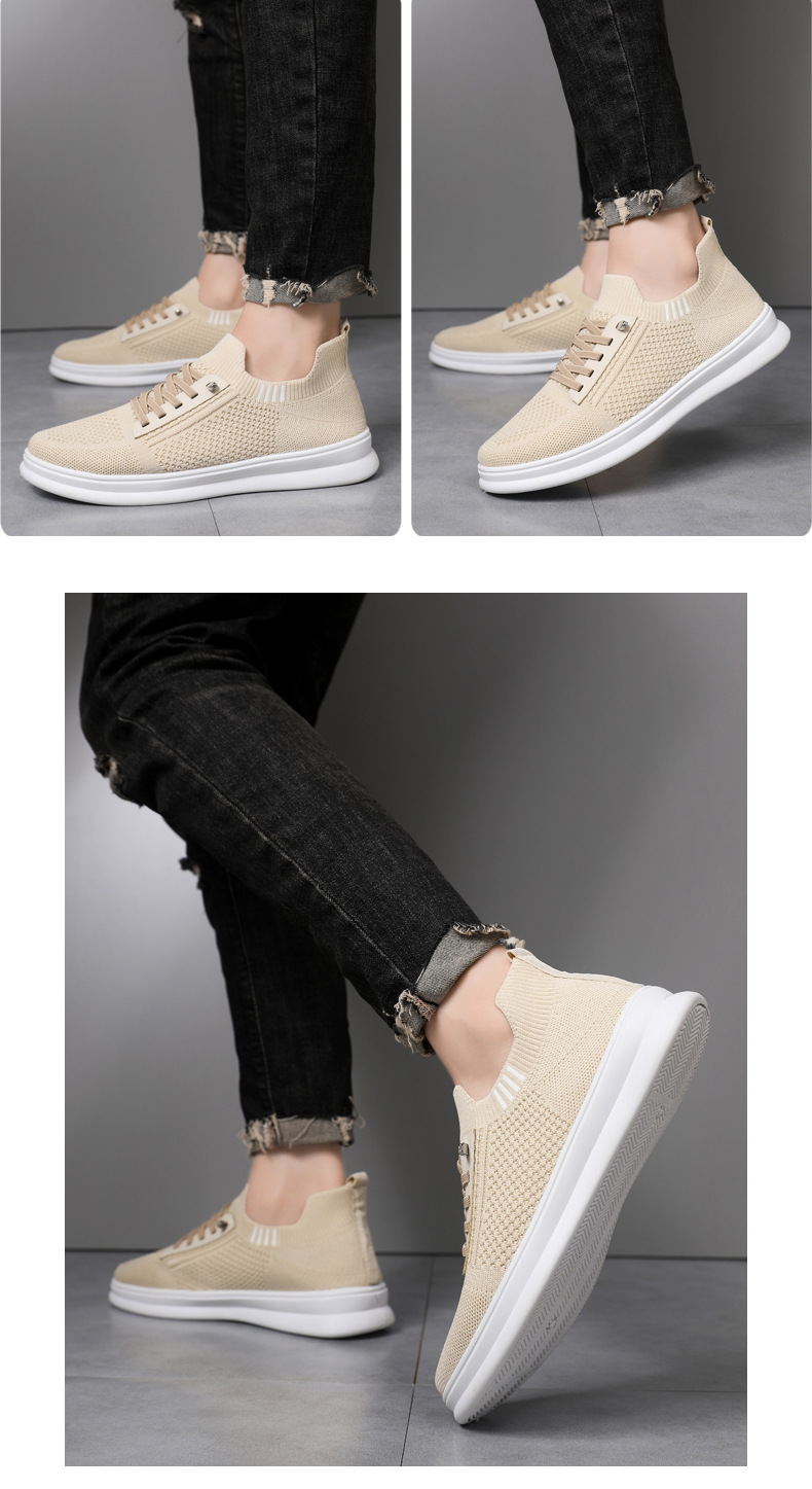 男鞋夏季透气飞织网面鞋跨境批发软底一脚蹬薄款休闲鞋男士鞋子详情10