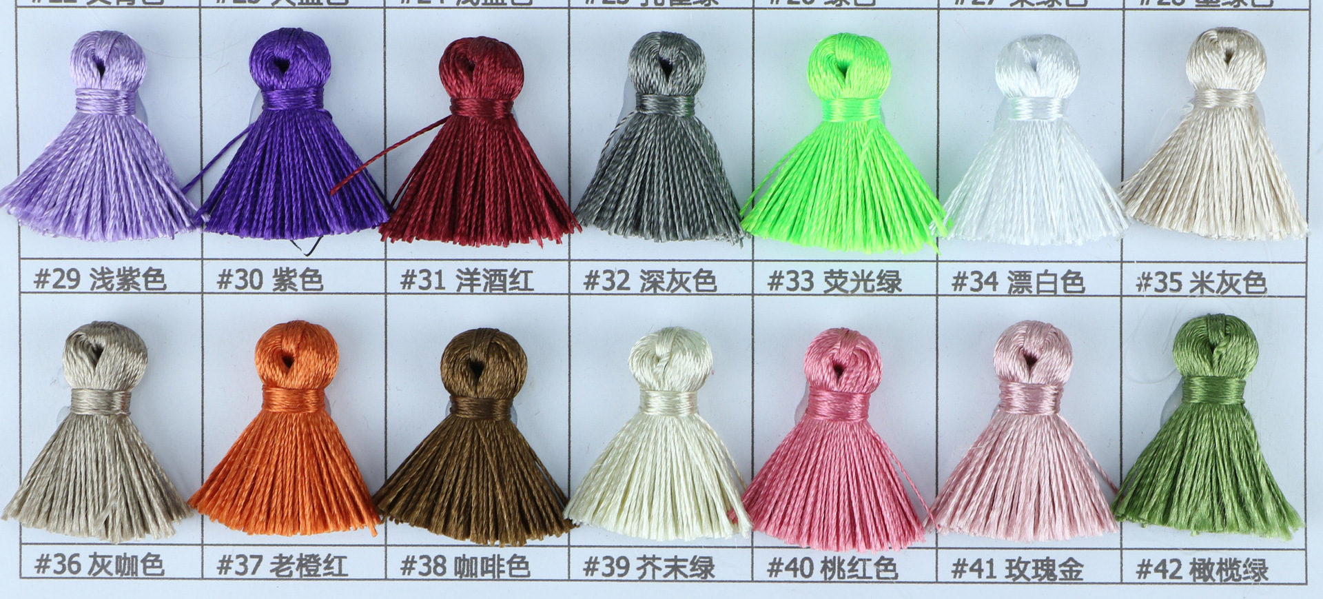 Wanshun band high-density 5mm polyester three-strand rope tassel drawstring pocket bracelet, 3mm colored binding rope, 1-5mm multi-size rope pic 4