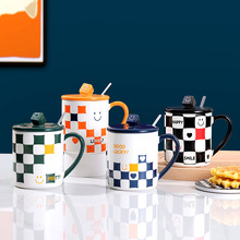Cartoon rocket Planet mug, creative space astronaut water cup, large-capacity coffee cup gift box, ceramic cup pic 5
