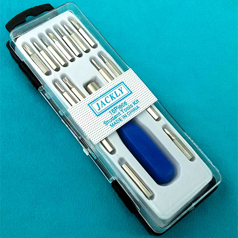 Factory direct supply 15pc multi-purpose screwdriver square box tool set wholesale pic 9