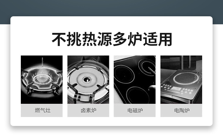 304 food-grade stainless steel double-layer steamer, double-ear thickened soup pot, composite bottom cookware pot pic 13